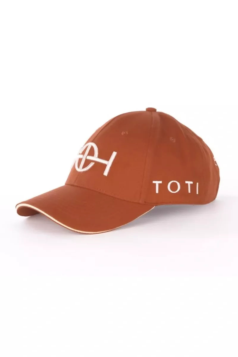 TOTI Cap - Terracotta / Cream