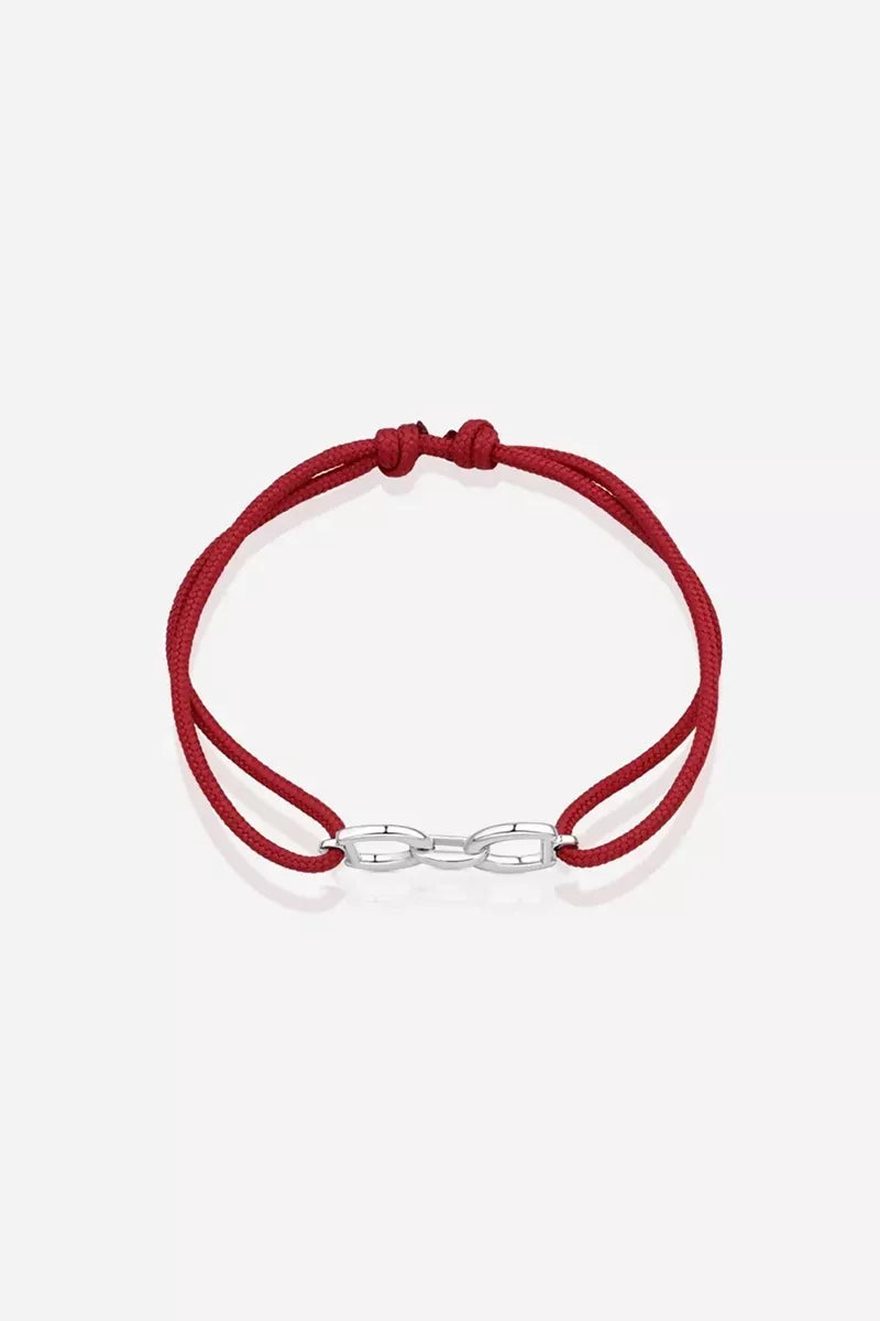 Destiny Connection Cord Bracelet - Bordeaux