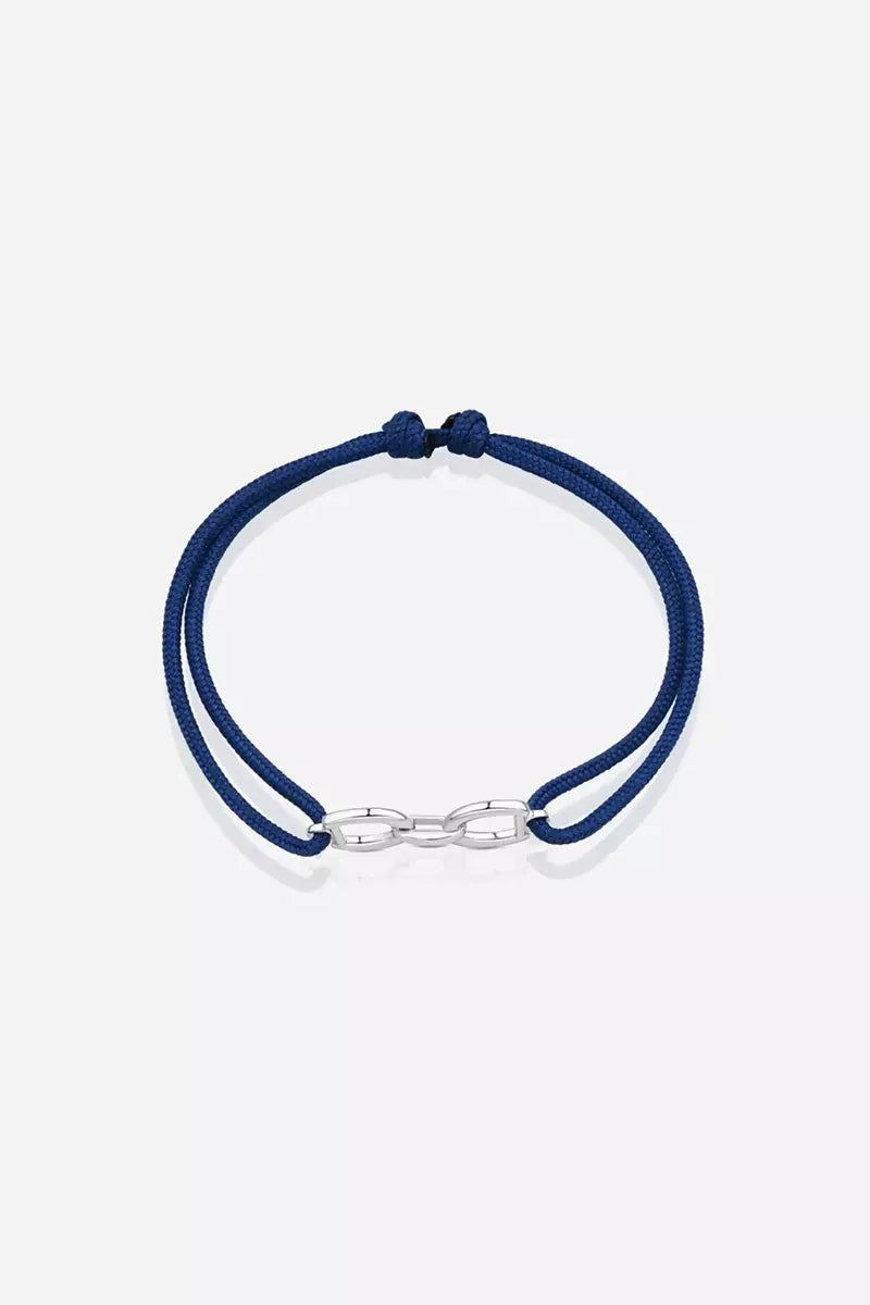 Destiny Connection Cord Bracelet - Navy