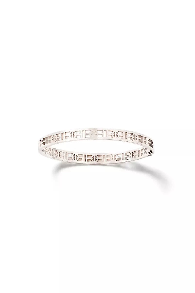 Challenge Bangle in 18K Gold - White Gold