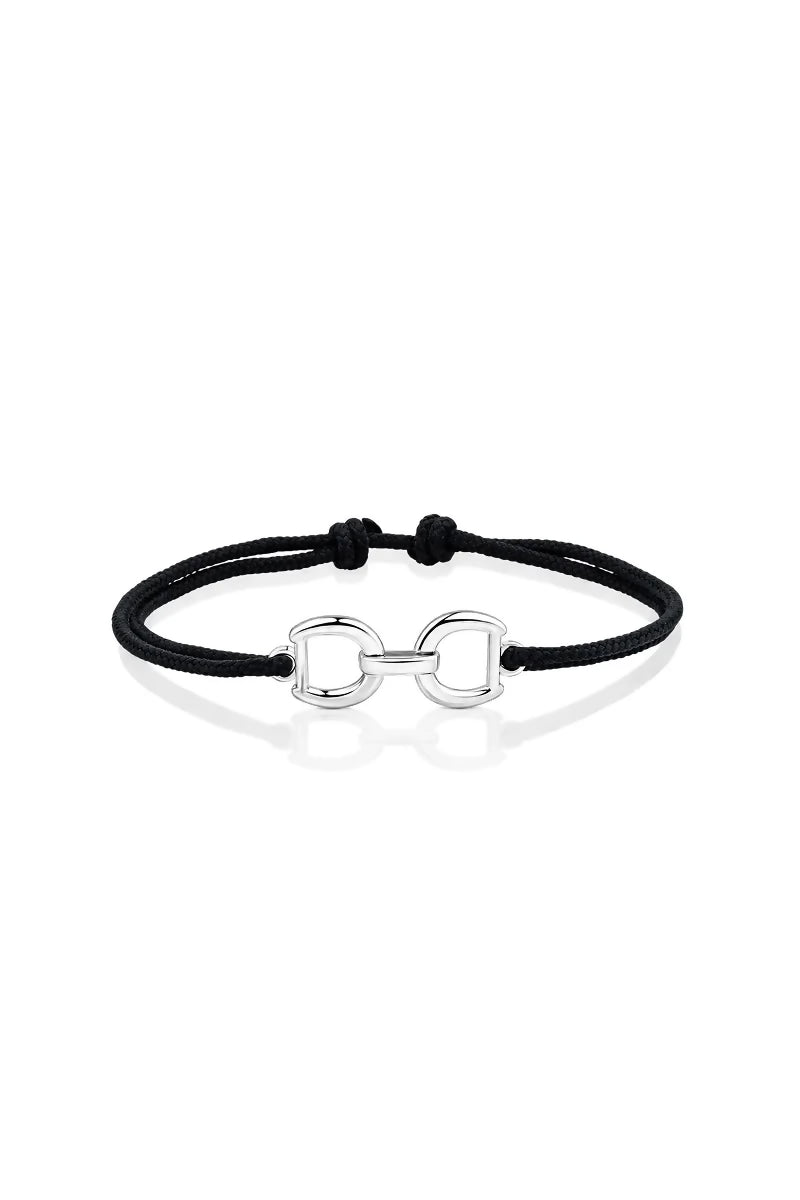Destiny Connection Cord Bracelet - Black