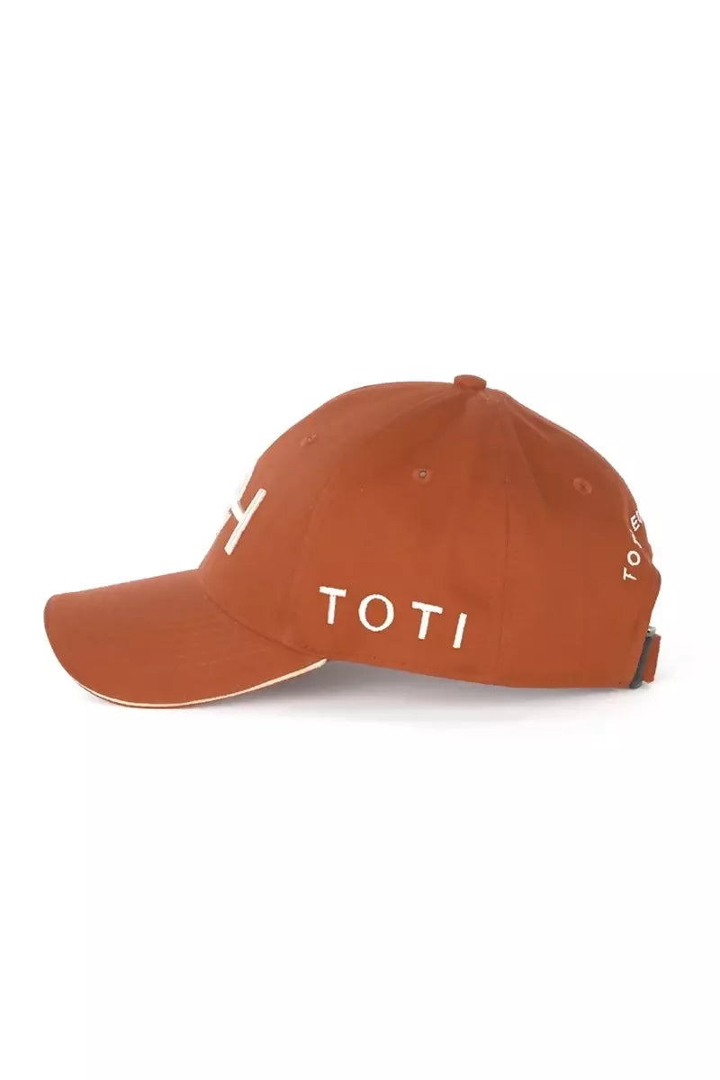 TOTI Cap - Terracotta / Cream