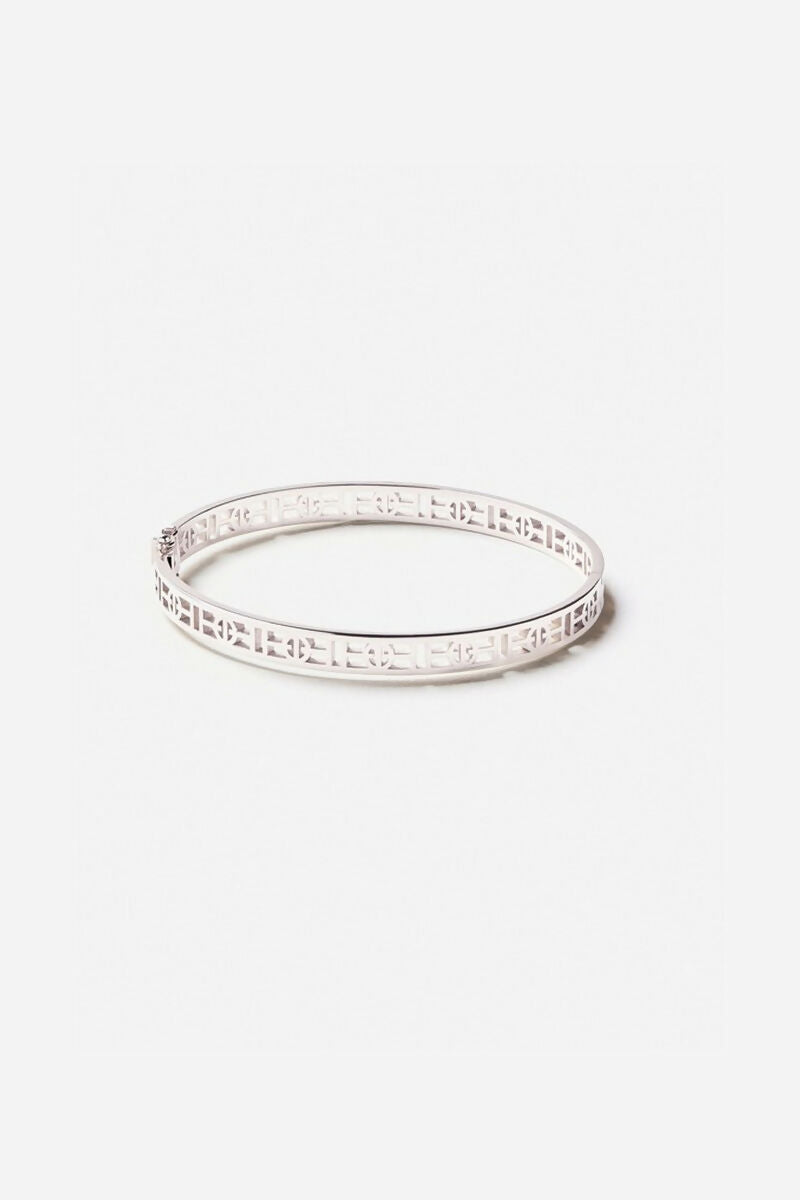 Challenge Bangle in 18K Gold - White Gold