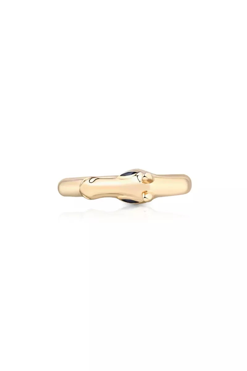Celebration Horse Head Ring in 18K Gold - Yellow Gold