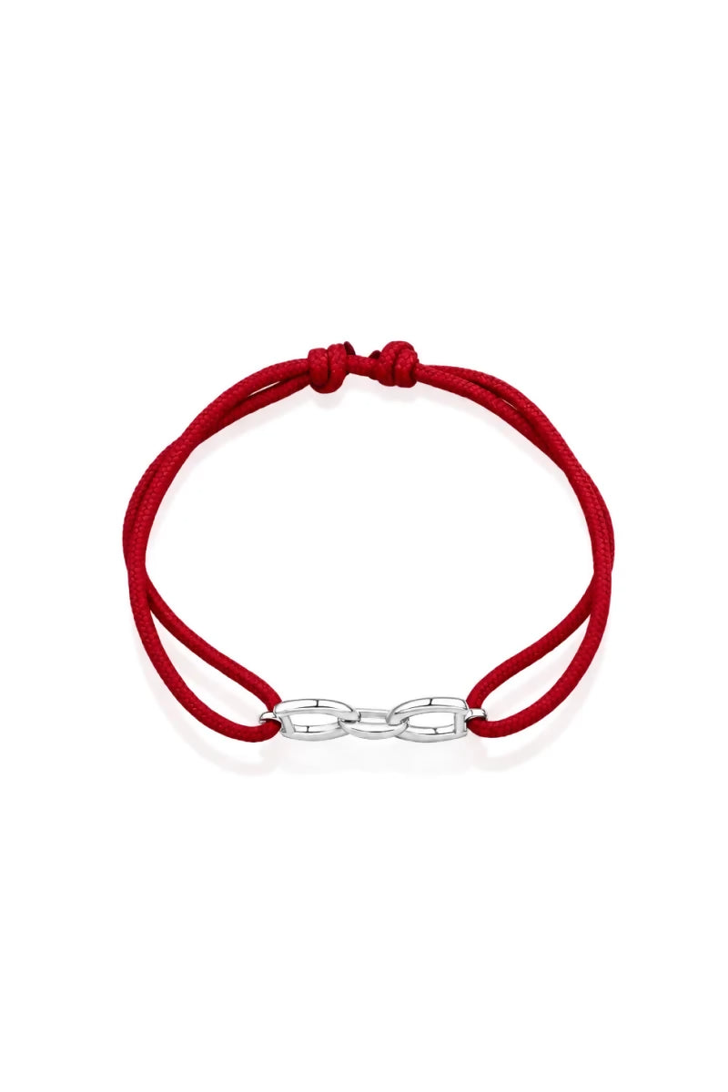 Destiny Connection Cord Bracelet - Bordeaux