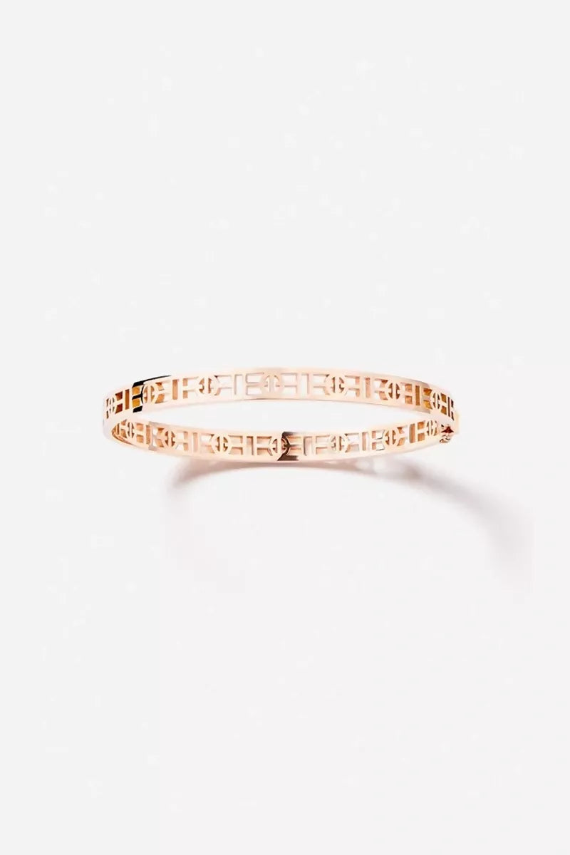 Challenge Bangle in 18K Gold - Pink Gold