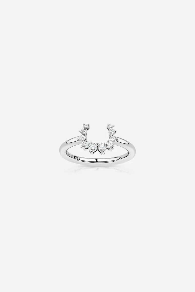 Confidence Ring in 9K Gold with White Diamonds - White Gold
