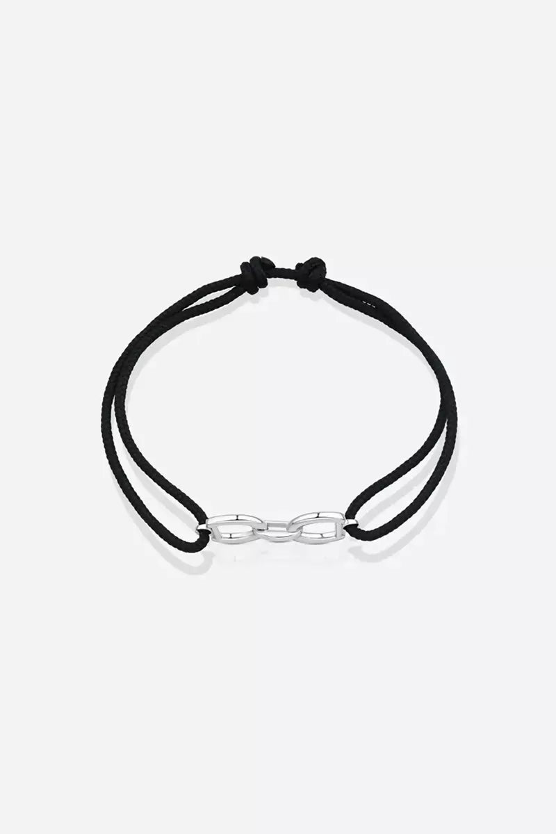 Destiny Connection Cord Bracelet - Black