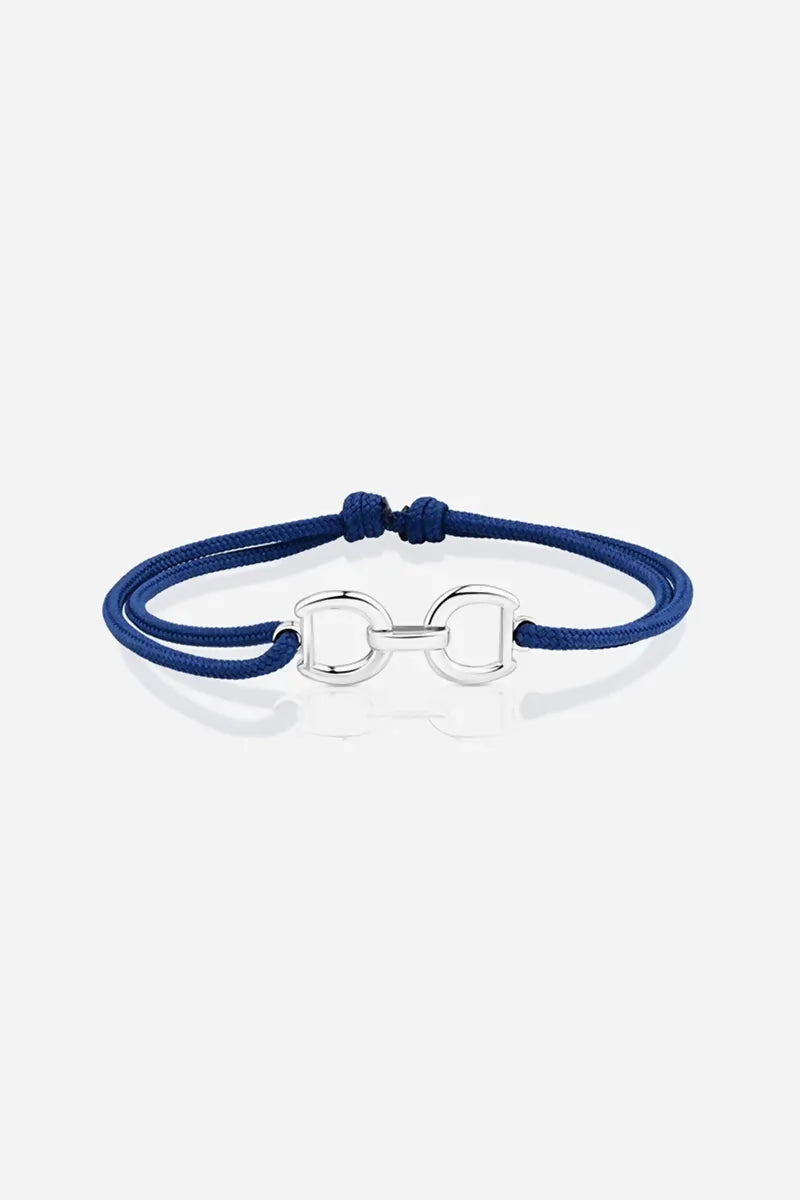 Destiny Connection Cord Bracelet - Navy