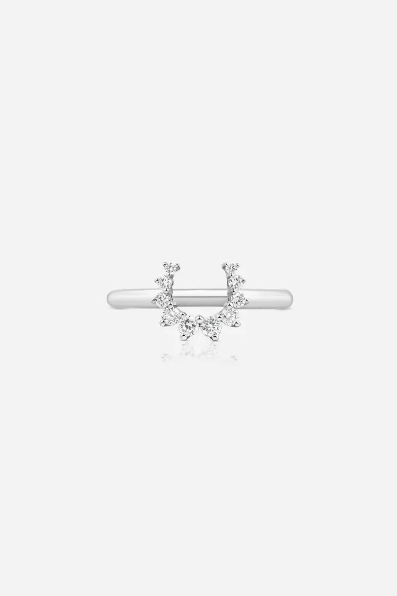 Confidence Ring in 9K Gold with White Diamonds - White Gold