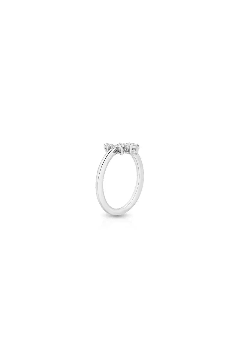 Confidence Ring in 9K Gold with White Diamonds - White Gold