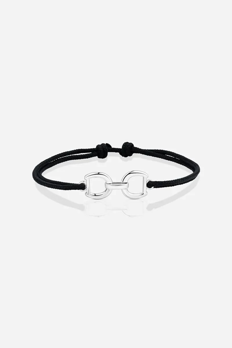 Destiny Connection Cord Bracelet - Black