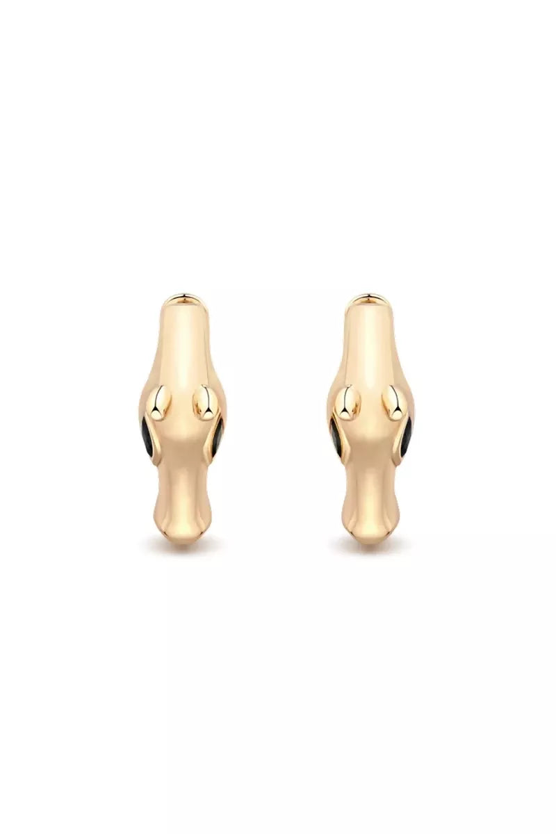 Celebration Horse Head Earrings in 18K Gold - Yellow Gold