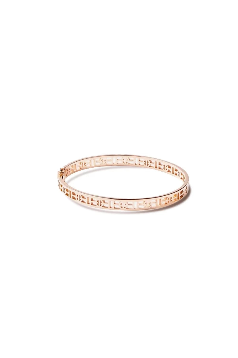 Challenge Bangle in 18K Gold - Pink Gold