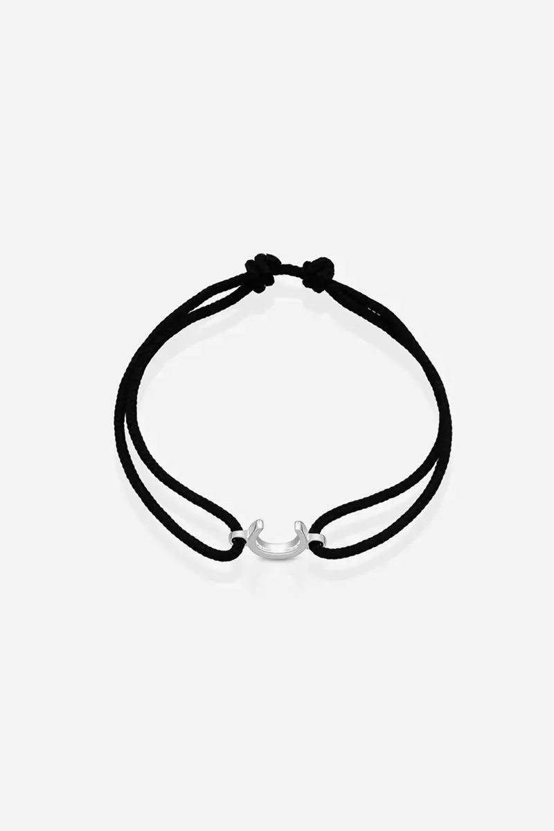 Destiny Confidence Cord Bracelet - Black