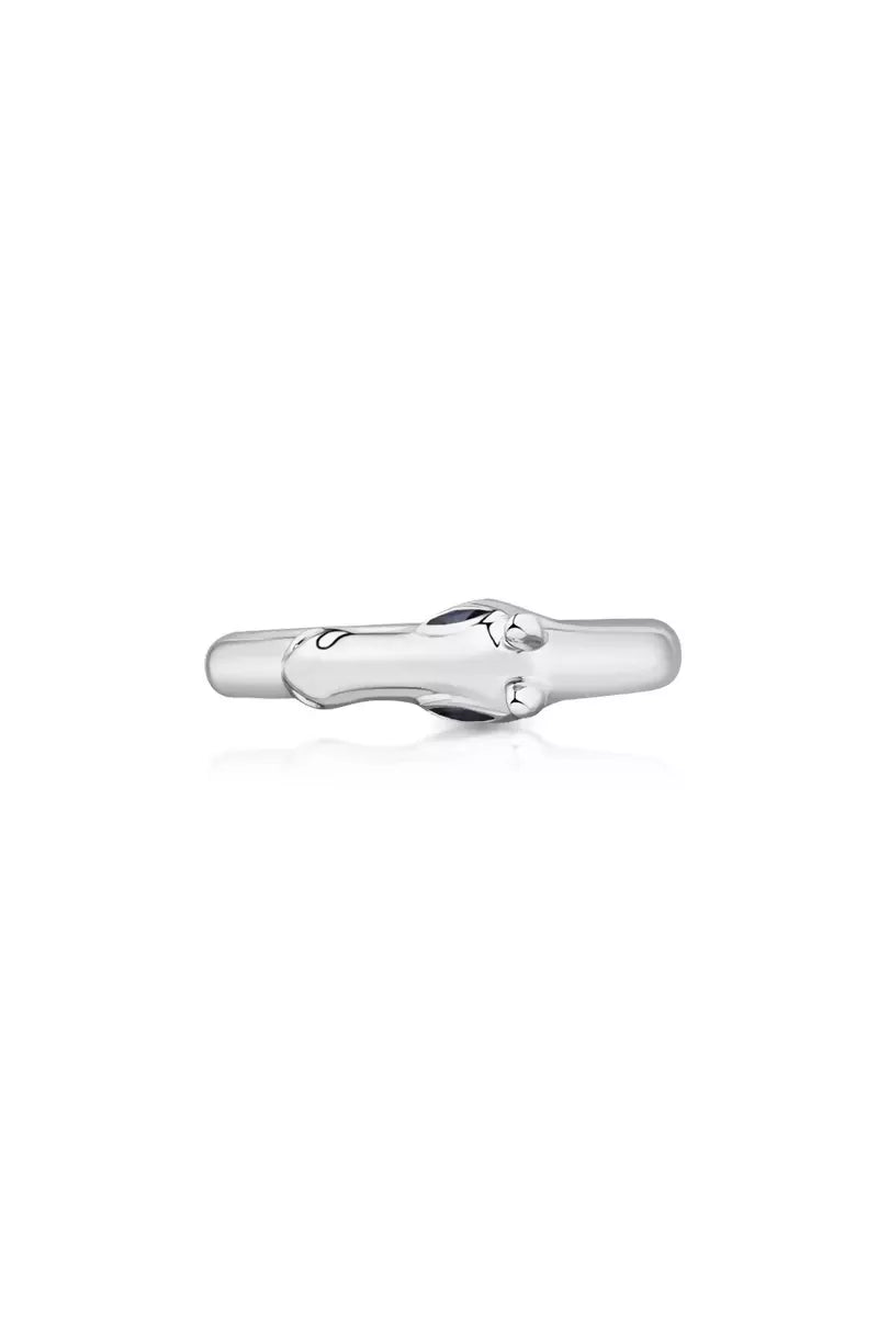 Celebration Horse Head Ring in 18K Gold - White Gold