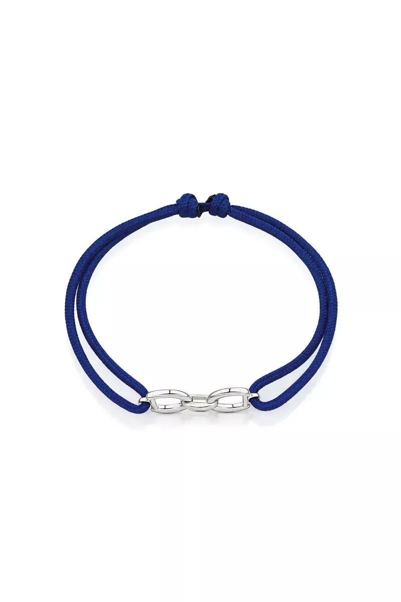 Destiny Connection Cord Bracelet - Navy