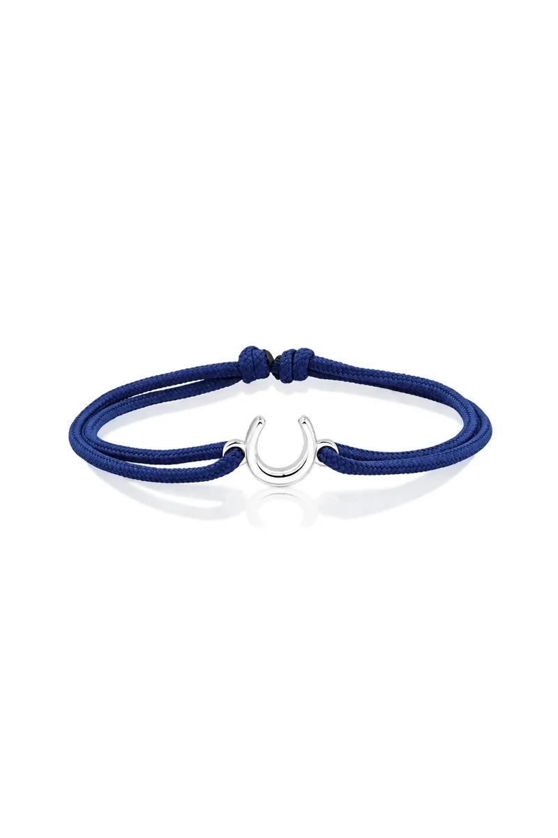 Destiny Confidence Cord Bracelet - Navy