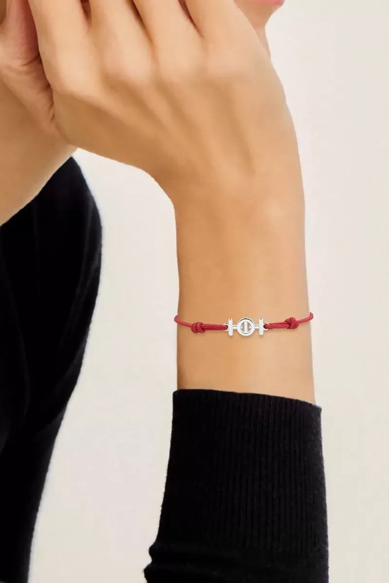 Destiny Challenge Cord Bracelet - Bordeaux