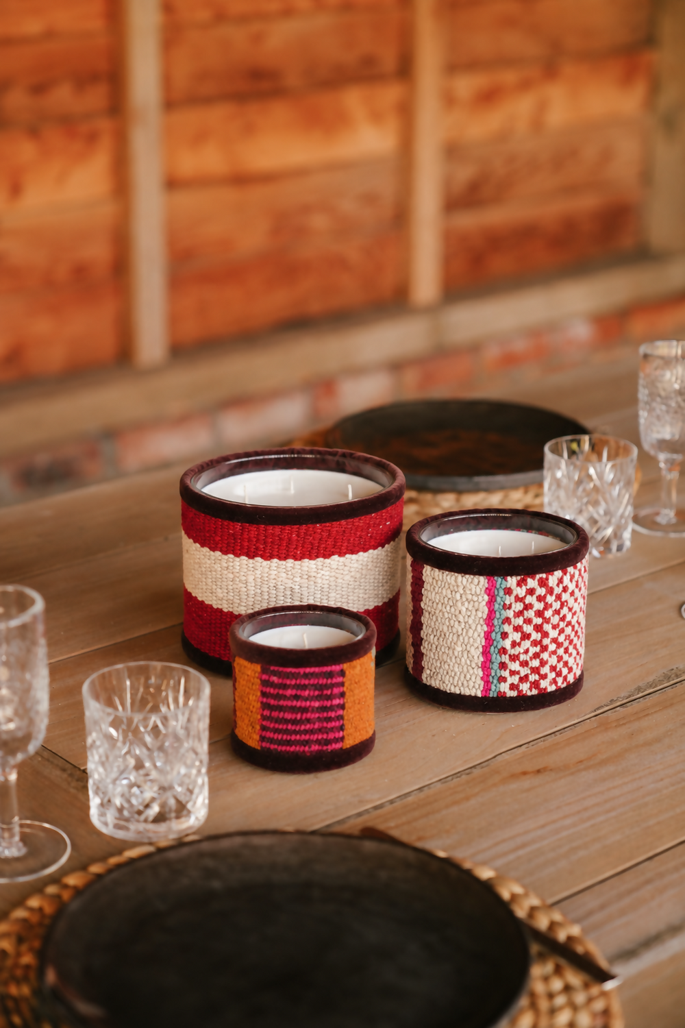 Brown Peru Candle