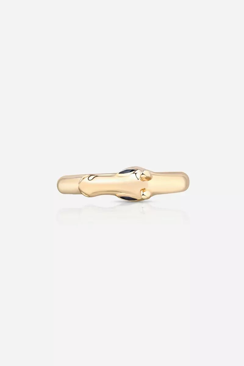 Celebration Horse Head Ring in 18K Gold - Yellow Gold