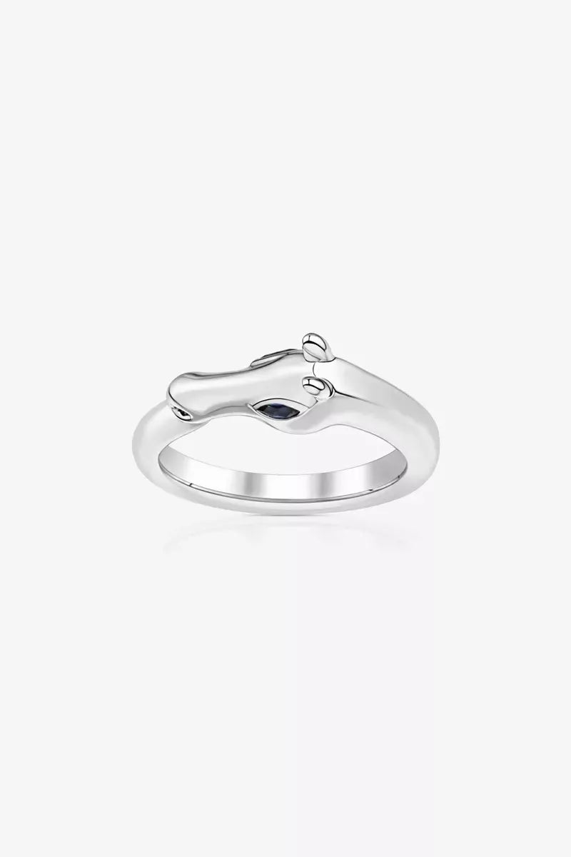 Celebration Horse Head Ring in 18K Gold - White Gold