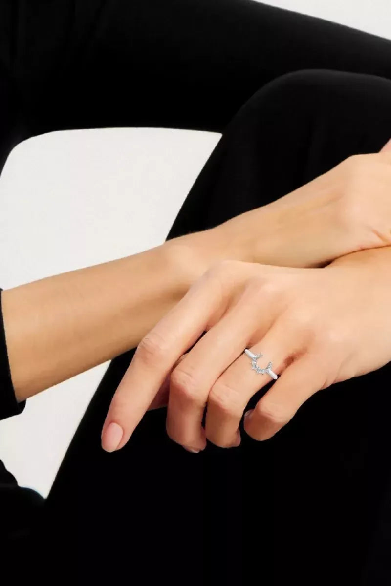 Confidence Ring in 9K Gold with White Diamonds - White Gold