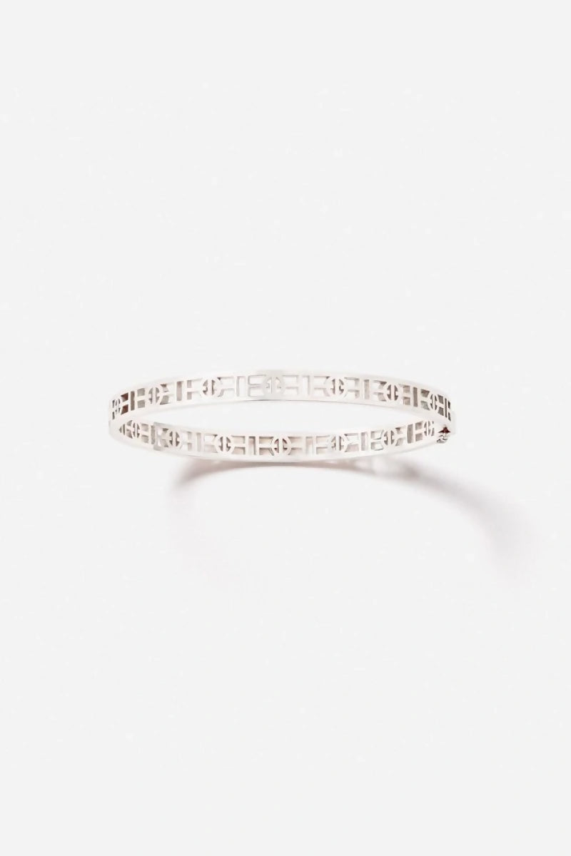 Challenge Bangle in 18K Gold - White Gold