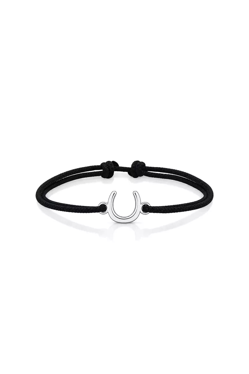 Destiny Confidence Cord Bracelet - Black